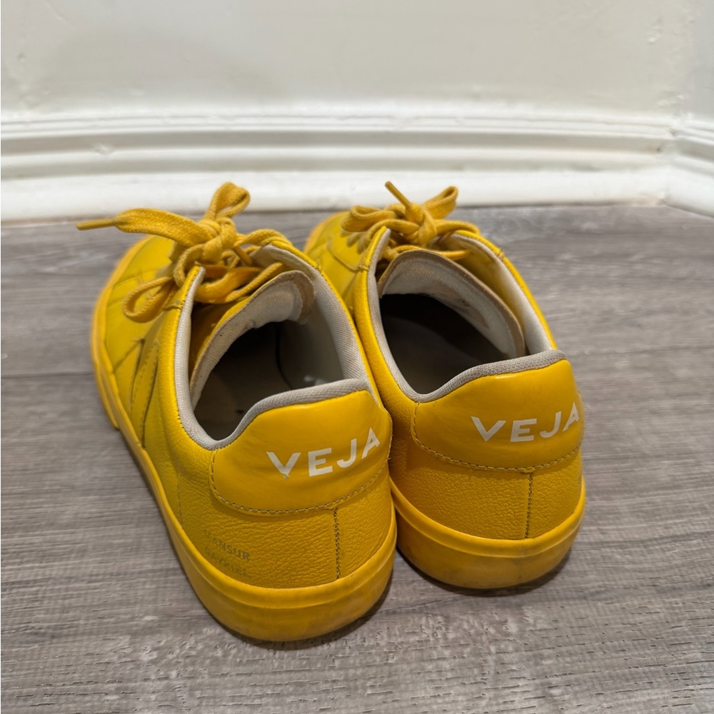 Veja x Mansur Gavriel Campo Sneaker in Sunshine Yellow - Women's EU 39 - Picture 6 of 10